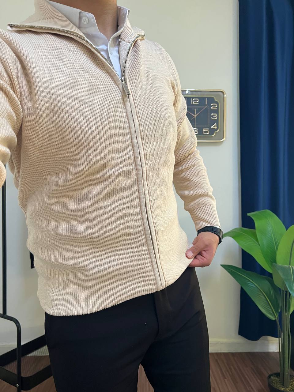 Full-Zip Sweater