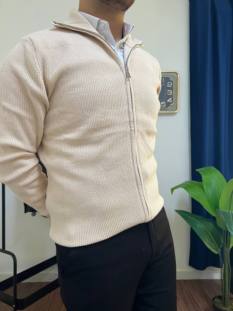 Full-Zip Sweater