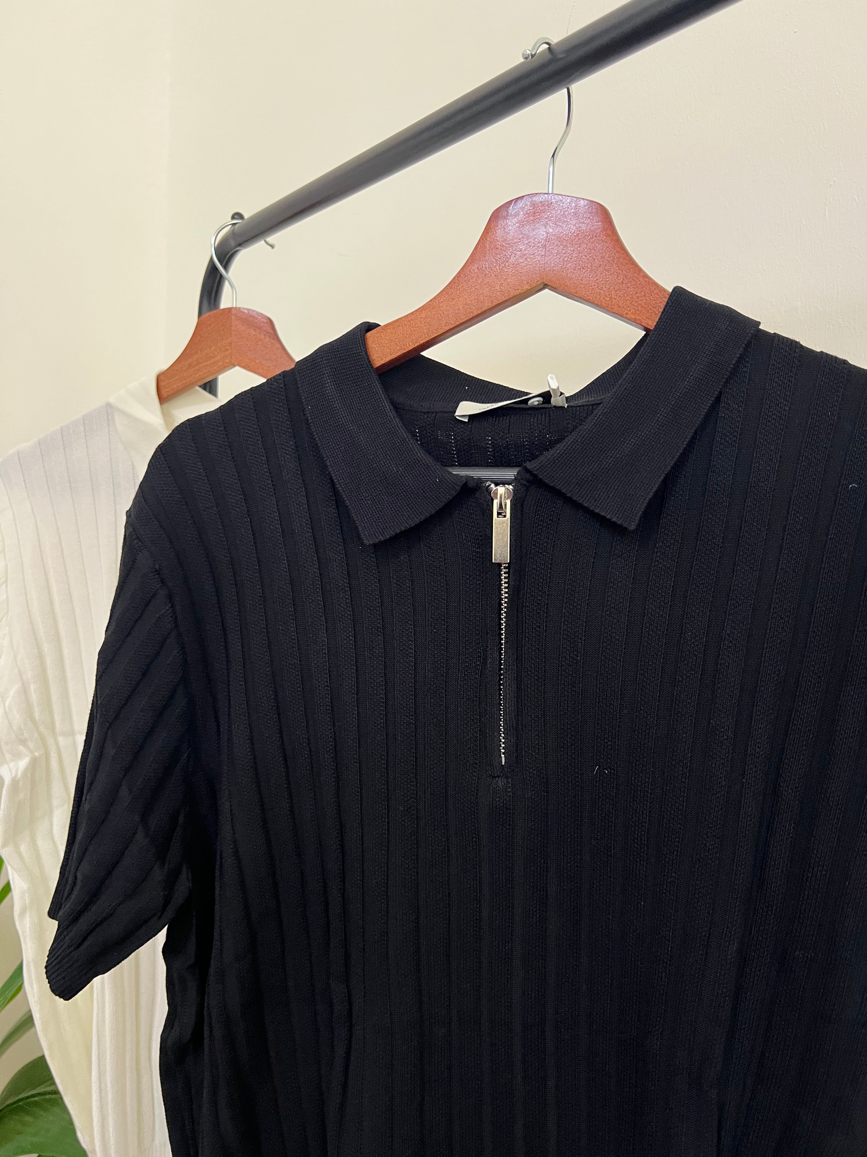 Half zip T-shirt