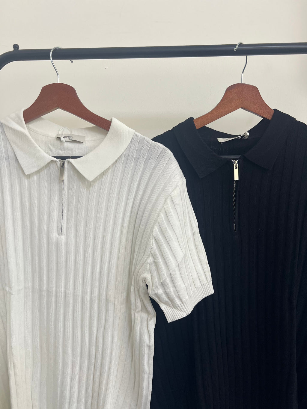 Half zip T-shirt